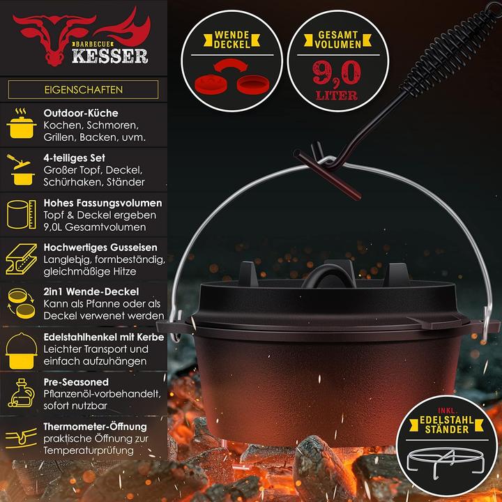 Image du produit Kesser Set de fourneau hollandais