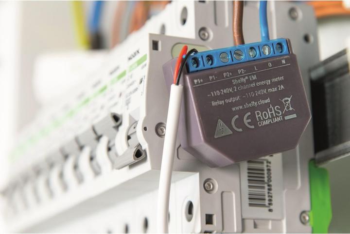 Produktbild Shelly EM WiFi-Energy Meter (Schaltaktor)