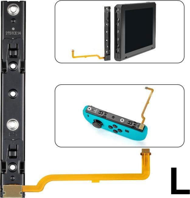 Produktbild Ueli Express Nintendo Switch Joy-Con Ladeanschluss inkl. Führungsschiene Ersatzteil (Switch)