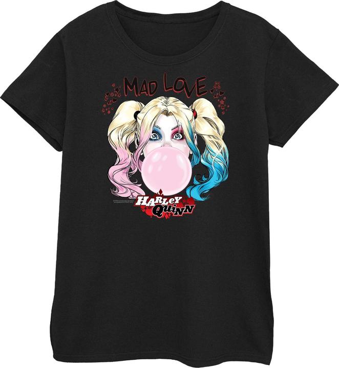 Immagine prodotto Maglietta in cotone Harley Quinn Mad Love - Donne/Donne (M)