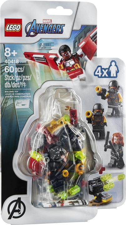 Actual product image LEGO Marvel Super Heroes Falcon and Black Widow make common cause (40418)