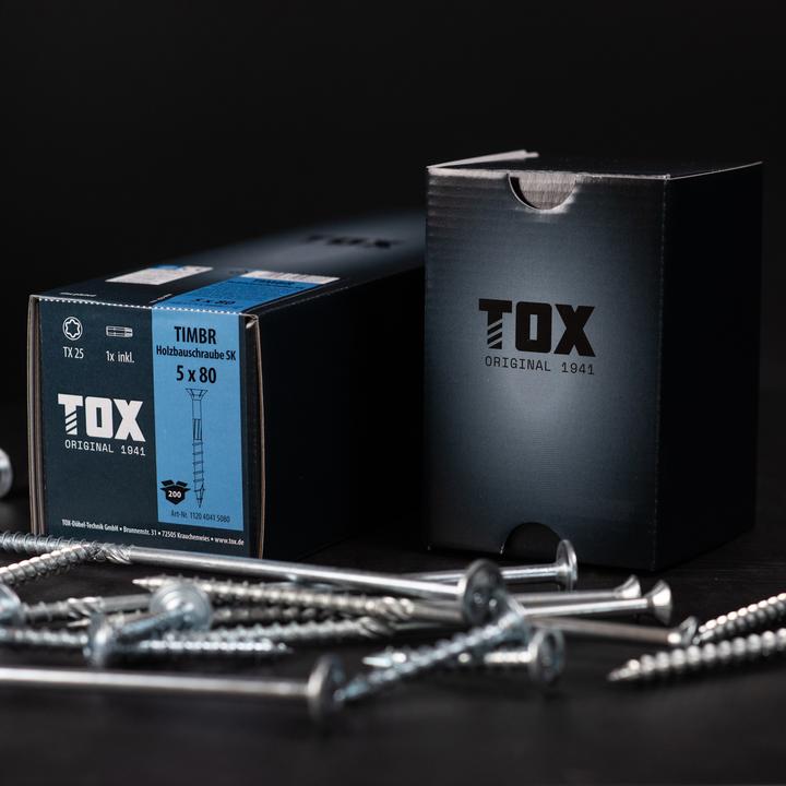 Actual product image Tox TIMBR 5,0 x 70 SK (200 pcs.) (200 Screws per piece)