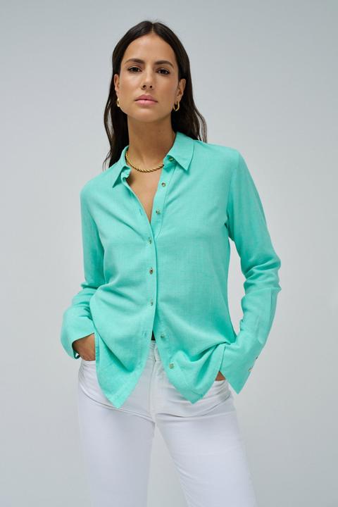 Salsa Jeans Leinenhemd Linen Shirt (S)