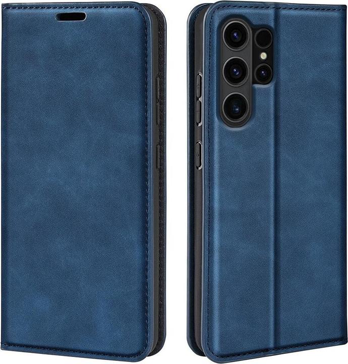 Actual product image Cover-Discount Stand flip case cover blue (Samsung Galaxy S24 Ultra)