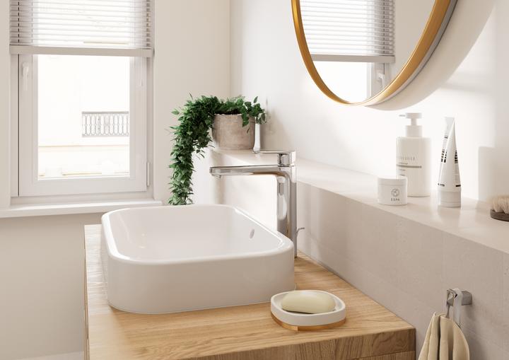 Produktbild hansgrohe Vernis Blend Einhebel-Waschtischarmatur 190 mit Zugstangen-Ablaufgarnitur