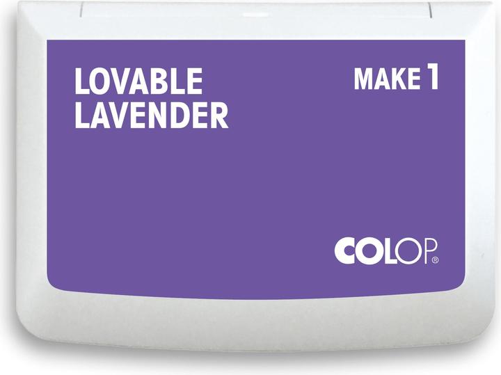 Actual product image Colop Make 1 Lovable Lavender Stamp Pad