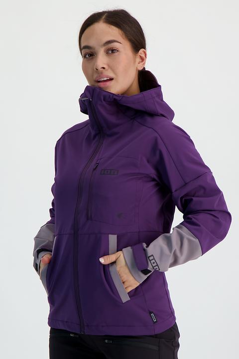 Produktbild ION Bike Jacket Shelter 2L Softshell women - dark-purple (S)