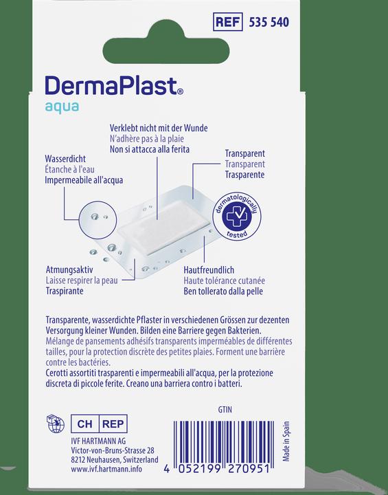 Actual product image DermaPlast aqua (20 x)