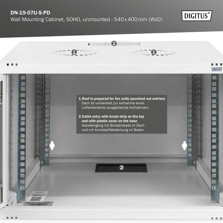 Produktbild Digitus Soho (7 HE, 19 Zoll Rack)