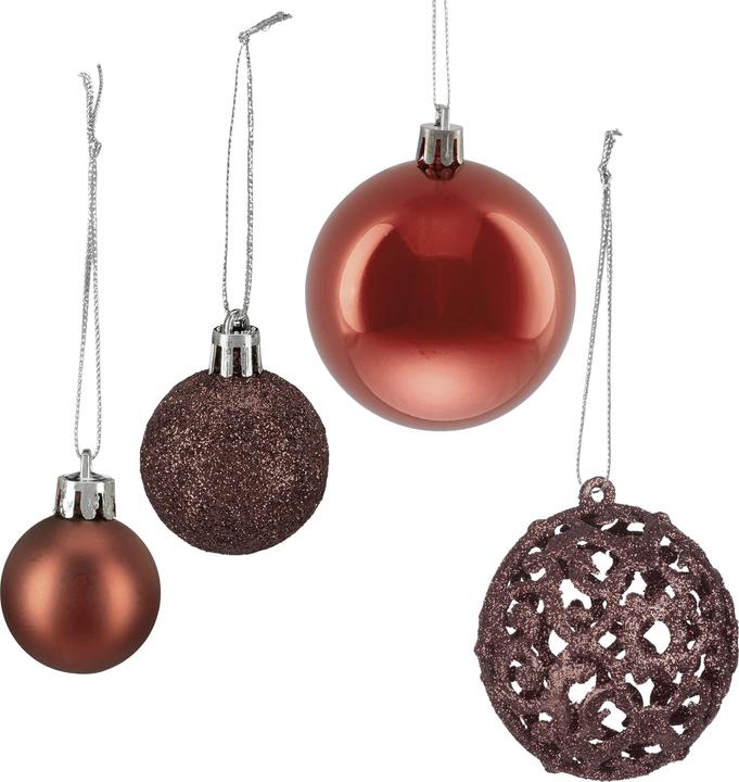 Actual product image Relaxdays Lot-50 boules-Noel (50 -part)