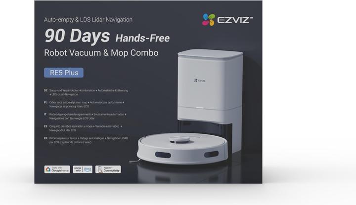 Actual product image EZVIZ RE5P (Vacuum mopping robot)