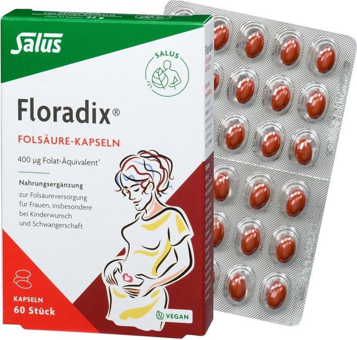 Actual product image Salus Floradix (60 Piece, Capsules, 22 g)