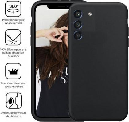 Produktbild Jaym Premium Silikonhülle, Schwarz Series (Samsung Galaxy S23 FE)