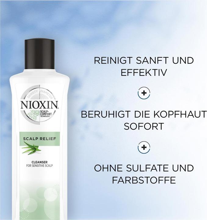 Produktbild Nioxin - Scalp Relief Cleanser (200 ml, Flüssiges Shampoo)