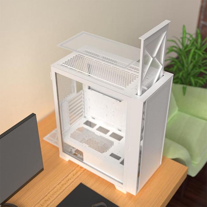 Image du produit Montech Air 1000 Lite blanc (mATX, Mini-ITX, ATX)