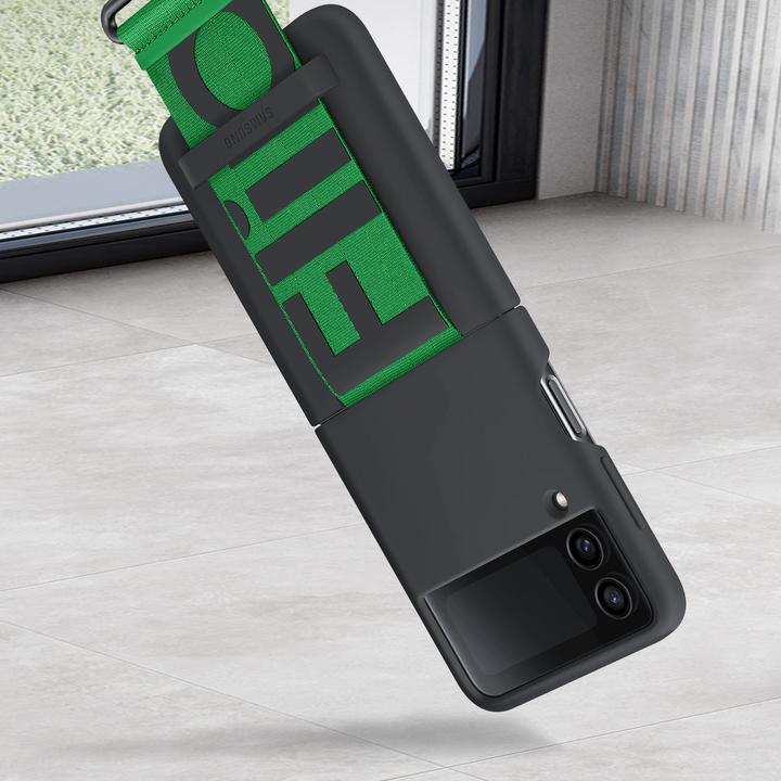 Image du produit Samsung Couverture en silicone avec sangle (Samsung Galaxy Z Flip4)