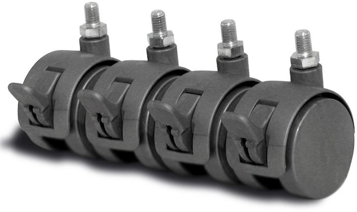 Kerkmann Twin swivel castors with brakes