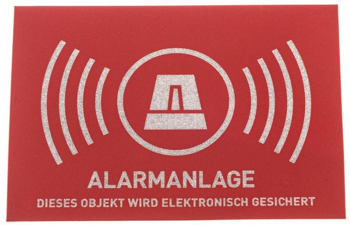 Abus Warnaufkleber
