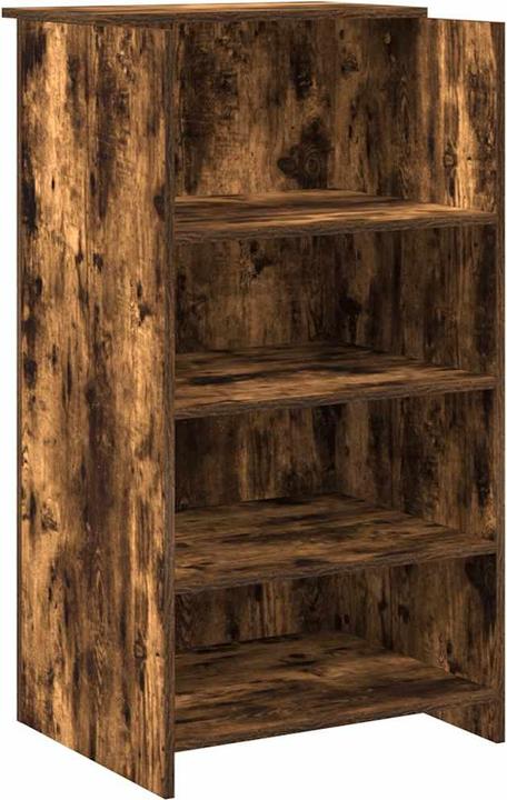 Actual product image VidaXL Reception counter smoked oak 155x50x103.5 cm wood-based reception counter