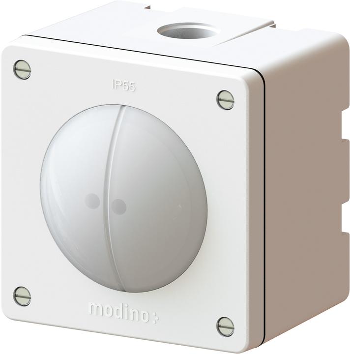 Image du produit Max Hauri exo Double interrupteur à pression schéma 3+3 2x éclairé IP55