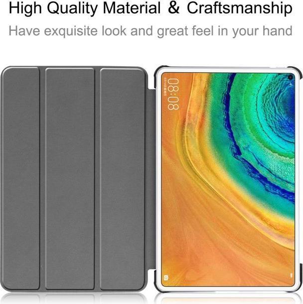 Actual product image Enkay Leather Smart Case triple foldable (MatePad Pro)