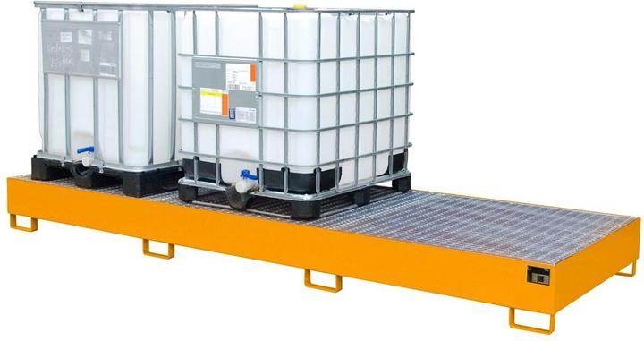Produktbild kaiserkraft Stahl-Auffangwanne für Tankcontainer IBC/KTC (1000 l)