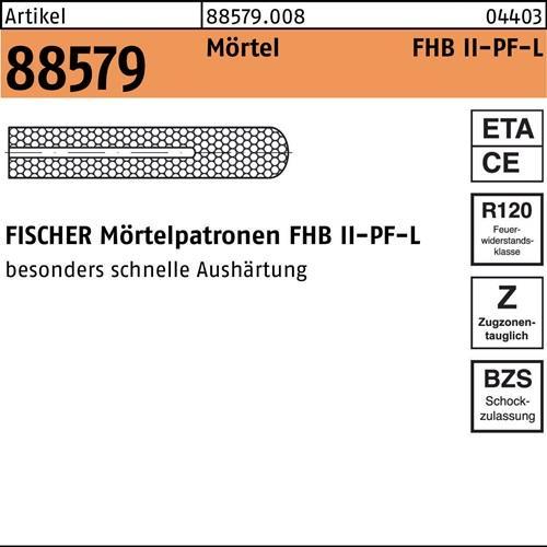 Fischer FIS 508000 Patroon FHB II-PF 12x100 (10 Pcs.)