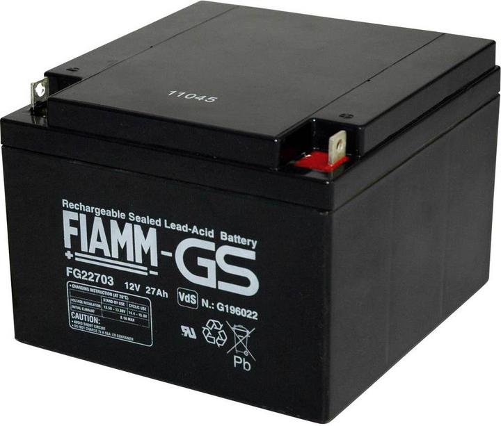 Image du produit Fiamm Batterie au plomb (12 V, 27000 mAh)