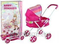 Produktbild No Name Puppenkinderwagen rosa