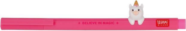 Image du produit Legami Roller Gelstift Unicorn lovely friends (Rose néon)