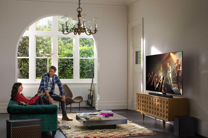 Image du produit Samsung QE85Q80T (85", QLED, 4K, 2020)
