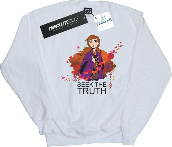 Disney Frozen 2 Anna Seek The Truth Wind Sweatshirt (XL)