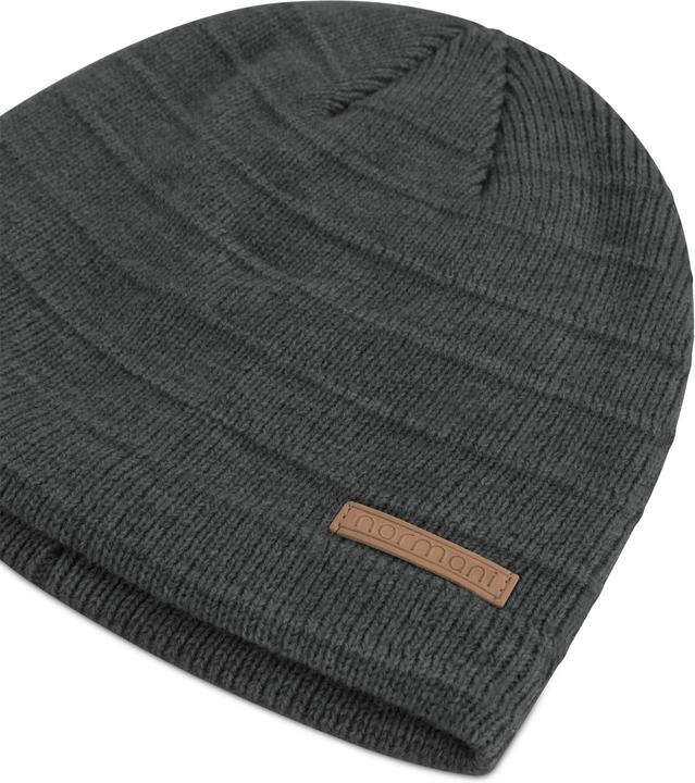 Actual product image Normani Winter set "Sudbury" with hat and scarf mottled grey (One size)