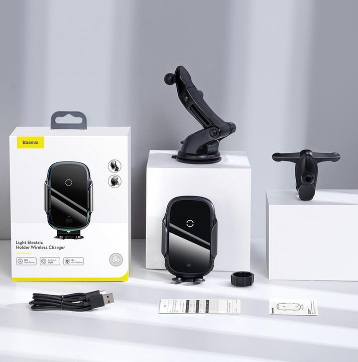 Actual product image Baseus Qi car holder