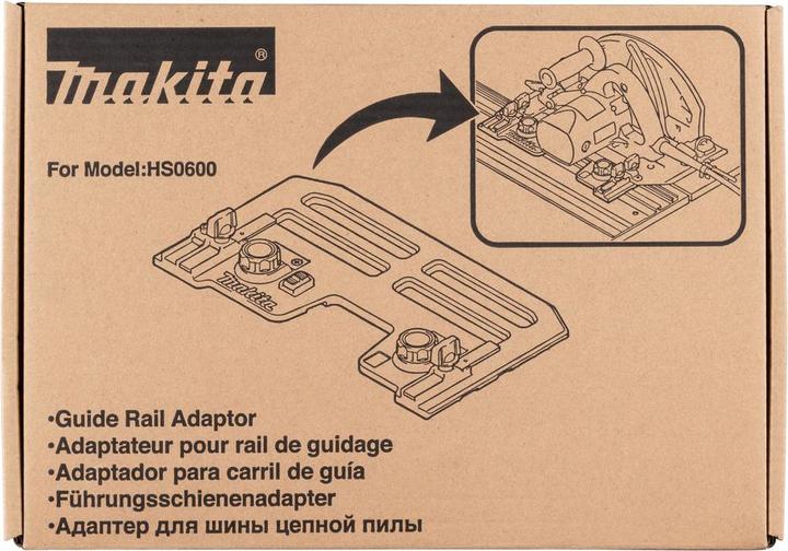 Actual product image Makita Guide rail adapter F (4 cm)