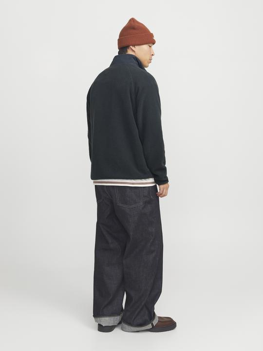Actual product image Jack & Jones Single-coloured fleece sweatshirt Fleece sweatshirt (S)