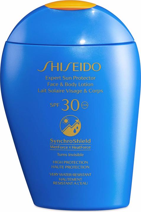Shiseido Expert Sun Protector Face and Body Lotion (Sonnencreme Gesicht, SPF 30, 150 ml, 150 g)