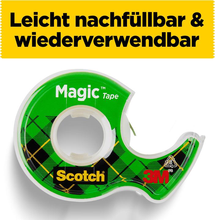 Image du produit Scotch ruban magique (19 mm)