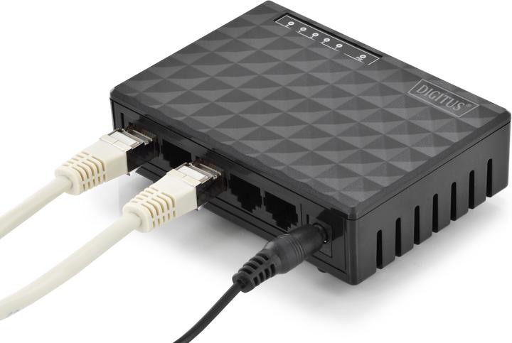 Actual product image Digitus Gigabit Desktop Switch, 5-port (5 ports)