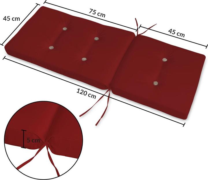 Produktbild Detex Stuhlauflage (120 x 45 x 5 cm)