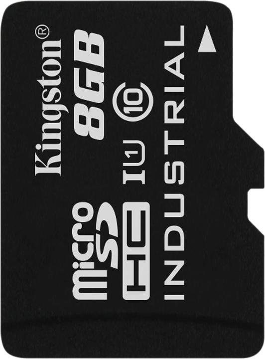 Immagine prodotto Kingston microSD Industriale (8 GB, microSDHC, U1, UHS-I)