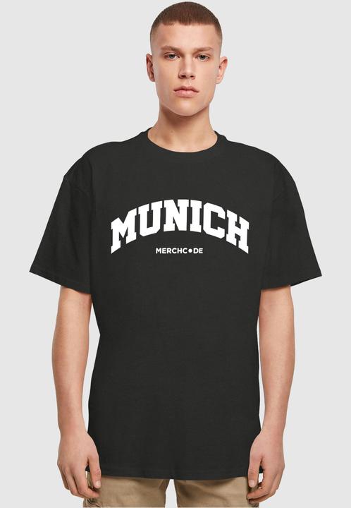 Produktbild Merchcode Munich Wording - Heavy Oversize Tee - 116381 (M)
