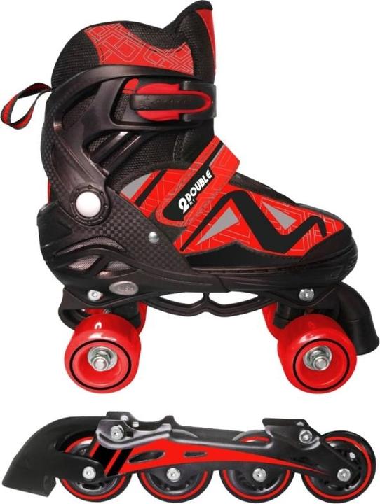Image du produit Power Play Patins à roulettes Double 2-en-1, bleu TAILLE 39 - 42 (40)