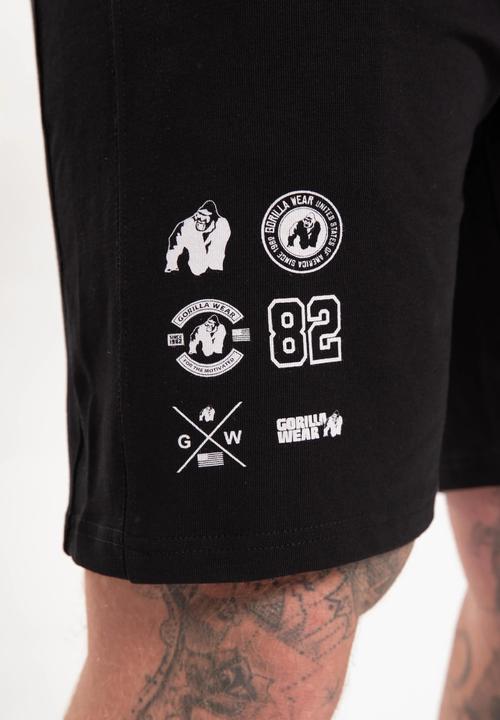 Produktbild Gorilla Wear Lopez Shorts - Stone Schwarz (XXL)