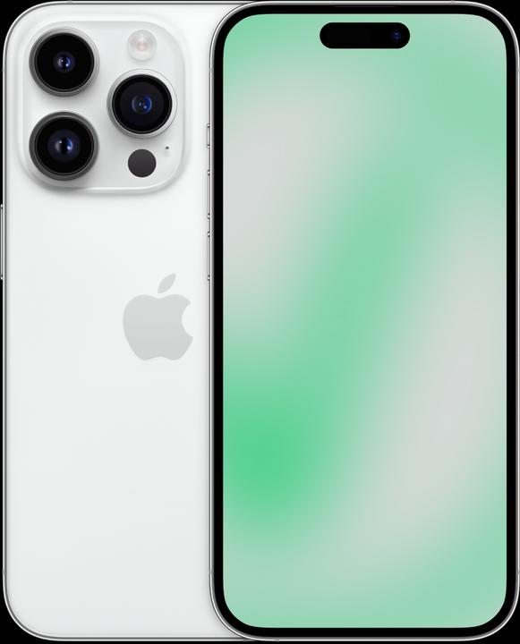 Revendo iPhone 14 Pro (256 GB, Silver, 6.10", SIM + eSIM, B / Sehr gut)