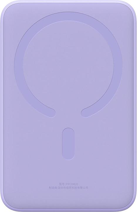Actual product image Baseus Powerbank Magnetic Mini 20000mAh 20W (purple) (20000 mAh, 20 W, 74 Wh)