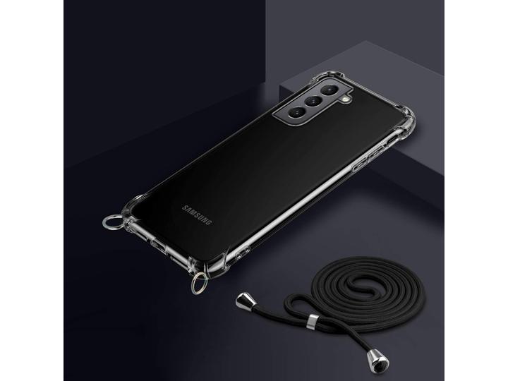 Actual product image Screenguard Samsung Galaxy S21 FE Loopster Necklace Case