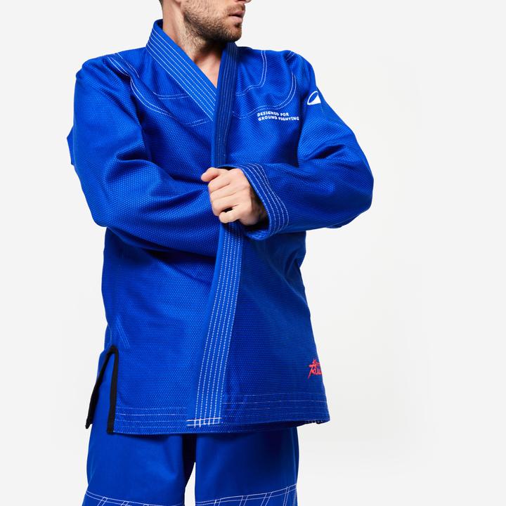 Immagine prodotto Outshock Kimono Brazilian Jiu-Jitsu 450 g/m² - blu (188)