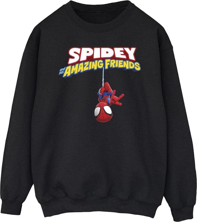 SpiderMan Hanging Upside Down Sweatshirt (M)