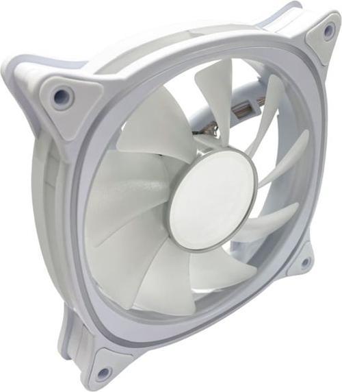 Actual product image LC-Power Housing fan 3x120mm white,ARGB,4Pin PWM (120 mm, 3 x)
